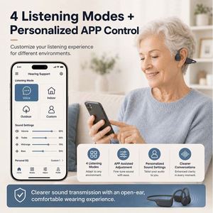 Auriculares con Batería, <span class=keywords><strong>Bluetooth</strong></span>, TF, Inalámbricos, con Banda para el Cuello, con Soporte de Espuma para Audífonos, FM, para Juegos, con Cable - Product Image 6