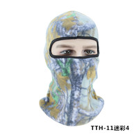 Cagoule polaire d'hiver pour activités de plein air, équitation, ski, moto, vélo, coupe-vent, chaude, protection faciale, masque de sport personnalisé 100%