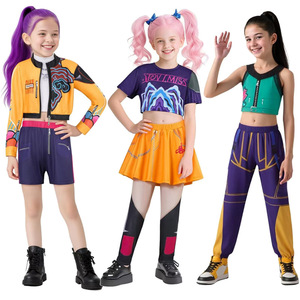 XJ ชุดแม่มดข้ามพรมแดนใหม่ชุด K-POP เด็กผู้หญิง lumizoi Mira cos ชุดการแสดงอนิเมะผ้าไหมใช้ได้ทั้งชายและหญิง - Product Image 2