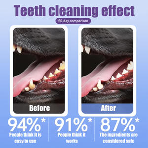 Salviette per la Pulizia dei Denti degli Animali Domestici in Tessuto Non Tessuto Ecologico OEM per il Commercio Estero, Usa e Getta per Cani - Product Image 4