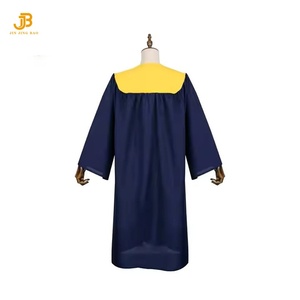 Vestido Clásico de Bautismo <span class=keywords><strong>para</strong></span> Adultos, Túnica de Coro <span class=keywords><strong>para</strong></span> Sacerdotes y Pastores Unisex, Manga Larga, 100% Poliéster - Product Image 4