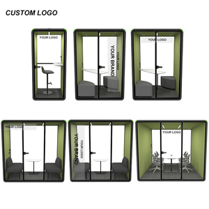 Ufficio sala riunioni piccolo lavoro privato cialde silenziose Open Space ufficio modulare rimovibile cabina telefonica con un buon sistema di ventilazione - Product Image 3