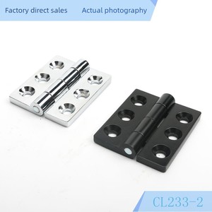 Haitan CL233-2 Bisagra para Gabinete Industrial, Soporte de Puerta de Acero Inoxidable, Herrajes para Caja Eléctrica Mecánica - Product Image 1