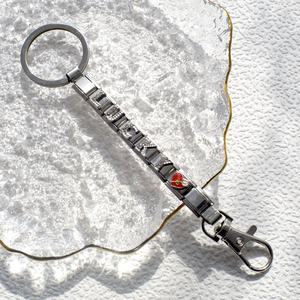 Porte-clés DIY italien tendance en acier inoxydable, motif boule de chien, cadeau de Noël pour ami, module - Product Image 6