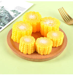 Maïs et légumes artificiels, segments de maïs factices, modèles alimentaires décoratifs, accessoires de décoration pour restaurants de fondue et jeux d'imitation alimentaire - Product Image 1