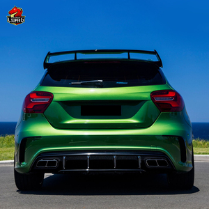 Kit Carrozzeria Stile A45 W176 per <span class=keywords><strong>Mercedes</strong></span> <span class=keywords><strong>Benz</strong></span> Classe <span class=keywords><strong>A</strong></span> W176 2012 2013 <span class=keywords><strong>2014</strong></span> 2015 2016 2020 Paraurti Anteriore Posteriore Minigonne Laterali Kit Corpo Vettura - Product Image 4