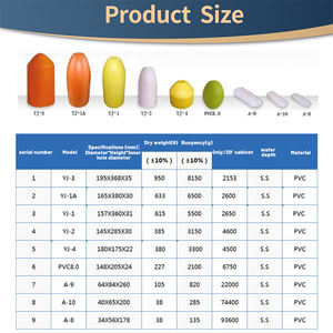 Boya de Pesca Comercial de PVC Amarilla, Boya de Bala para Pesca, Boya de Bala para Langosta, para Trampa de Cangrejos - Product Image 6