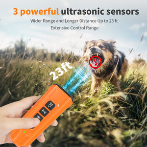 Handheld <span class=keywords><strong>Stop</strong></span> <span class=keywords><strong>Barking</strong></span> Control Device Ultraschall Hunde rinde Abschreckung Ultraschall Hund Repeller mit LED-Licht - Product Image 6