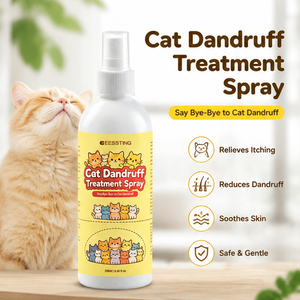 Spray para el Tratamiento de la Caspa en Gatos, Marca Privada, Natural, Hidratante, No Irritante, Calmante, para Piel Sensible de Mascotas - Product Image 4