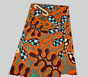 2025 Mới In Vải Chất Lượng Cao Thật Sự Sáp Thực Đảm Bảo Châu Phi tissu Hà Lan Pagne Ăn Mặc 100% Cotton 6 Yards - Product Image 1