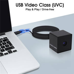 Caméra USB ELP 5MP Autofocus avec boîtier en métal Objectif 60 degrés OV5640 Mini Webcam UVC Pour Machine Robot Vision AI Recognition - Product Image 4