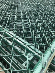 Tarik tinggi lapisan seng berat galvanis pagar peternakan ternak Lapangan gulungan jala besi taman pagar rantai galvanis - Product Image 5