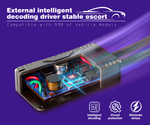 Ampoules de phare de voiture LED Tri Copper H7 180W 18000LM 12V H8 H7 H11 9005 HB4 9006 9012 H4 Feux antibrouillard LED Faisceau de croisement/route - Product Image 5