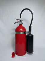 Extincteur portable AnSu rouge 2 kg CO2 avec homologation EN3, construction en alliage d'acier certifiée TUV, classe B, fabriqué en Chine