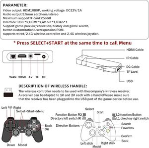 Console per Videogiochi G11Pro di Ultima Generazione, Uscita 4K HD, Box per Giochi TV Domestici, Classico <span class=keywords><strong>Arcade</strong></span> Retrò, Supporta Battaglie a Due Giocatori - Product Image 4