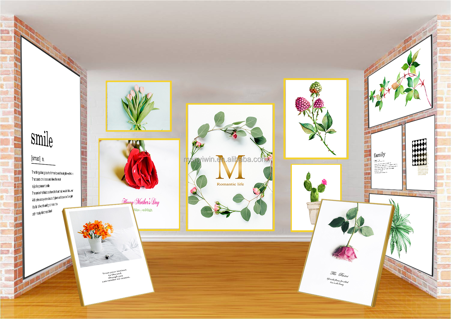 Deer Colorful Animals Painting Abstract Graffiti Oil Painting Decorative For Kids Room Home Decor