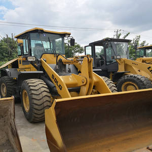 รถตักล้อ958มือสอง sdlg พร้อมเครื่องยนต์สีเหลืองรถตักล้อยางมือสองจากโรงงานขายตรงรถตักล้อ966H - Product Image 5