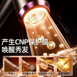 ไดร์เป่าผม แสงสีฟ้า ประจุลบ 1800W มอเตอร์แบบแปรงถ่าน หัวกระจายลมเดี่ยว สำหรับใช้ในบ้าน หอพัก ร้านเสริมสวย และการเดินทาง - Product Image 4