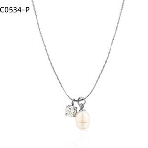 Fashion Necklace DE PERLAS C0534 for Women High Quality Jewelry - Product Image 1