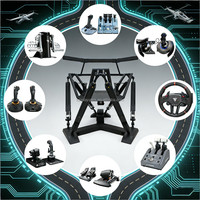 Simulador de Vuelo 9D VR con Cabina de Metal para Parques de Aventuras y Uso Interior/Exterior