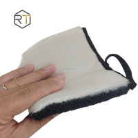 Nouveau Gant de Nettoyage Intérieur en Microfibre Double Face à Poils Torsadés pour Lavage Automobile