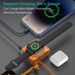 Cargador Portátil Magnético Mini COTECI, Carga Rápida de 22.5W, Mini 3 en 1, 10000 mAh, Cargador Inalámbrico para iPhone 17 - Product Image 3