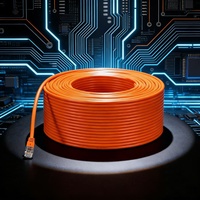 Kabel Jaringan Berpelindung Kategori 6 100m Cat6 FTP Kabel Terproteksi CP LAN Cat 6 Kabel Internet Cat 6