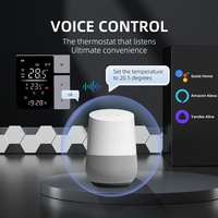 Thermostat WiFi Tuya pour chaudière/actionneur/pompe/chauffage électrique, nouvelle conception, bouton tactile, régulateur de température LED 220V