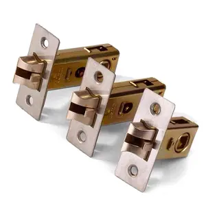 铝合金木质聚氯乙烯门锁插销30毫米35毫米金属杠杆单插销
