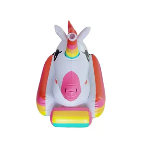 Inflatable unicorn water spray mount Roly-poly toy