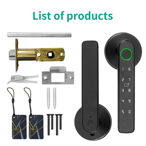 Cerradura Inteligente para Puerta con Desbloqueo Remoto por Aplicación Tuya Smart Life, Cinco Métodos de Desbloqueo, Huella Digital, Pantalla OLED, Wi-Fi, Contraseña Electrónica - Product Image 2