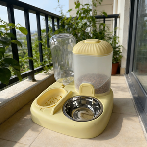 <strong>Hot</strong> Sale 2-in-1 Smart LCD Automatic Stainless Steel Pet Food and Water Dispenser Feeding <strong>Bowl</strong> &amp; Drinking Bottle for Cats <strong>Dogs</strong> - Product Image 6