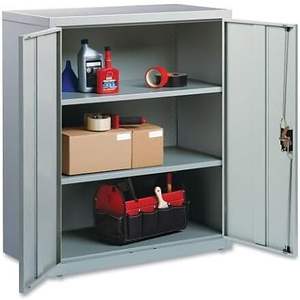 Alera Oif CM4218LG Archivador gris claro 36 x 18 x 42 Unidad de almacenamiento con 3 estantes - Product Image 2