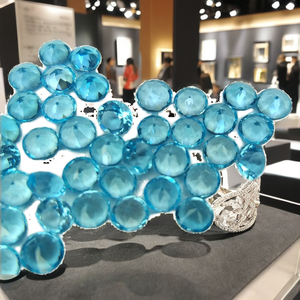 Topacio Azul Natural, Corte Brillante Redondo, 0.5ct, Tratado Térmicamente, 5mm de Diámetro, Piedras Sueltas con Cambio de Color para Joyería - Product Image 2