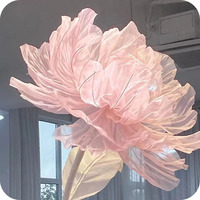 Fleur de pivoine en soie très vendue, accessoires de mariage, décoration florale géante moderne faite à la main pour la Saint-Valentin, la remise des diplômes et Thanksgiving