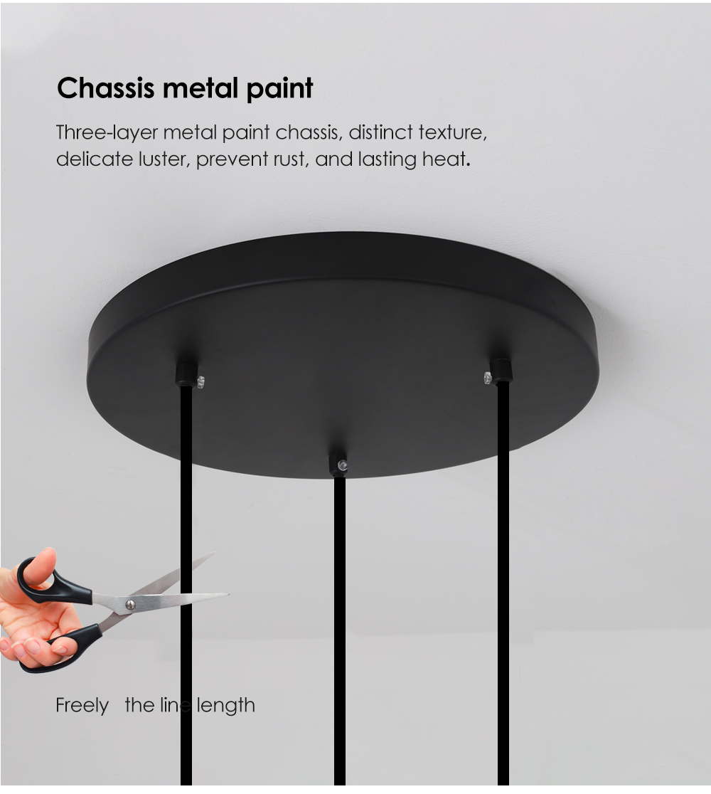 Odm OemTop Grade Custom Ceiling Lamp Black Iron Net Chandelier Suitable For Hotel Restaurant