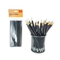 10 Têtes de crayons en bois HBOPP emballées, production de haute qualité, personnalisation en gros, promotion de cadeaux pour étudiants, écoles et bureaux