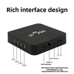 Decodificador MXpro4K HD Android 9.0 Exclusivo Transfronterizo con Wi-Fi <span class=keywords><strong>de</strong></span> Doble Frecuencia 5G para Juegos - Product Image 4