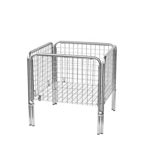 Giỏ Lưới Sắt Mạ Crôm Cho Siêu Thị Bóng Rổ Hiển Thị (DG0875) - Product Image 2