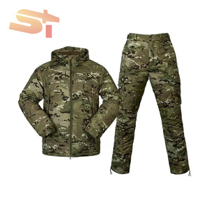 Usine sauvage tricot blanc désert vestes formation peaux pantalon requin hommes bataille couleur Pmu spécial deux hiver Camouflage costume - Product Image 4