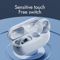 Kustom Logo Anting-Anting Nirkabel Earphone Copy untuk Sony TWS Suara Earcuffes Telinga Earphone Headset TWS Olahraga Earbud