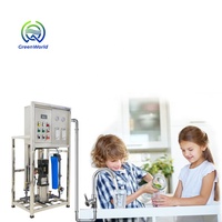 Machine de remplissage et de scellage de sachets pour le traitement de l'eau par osmose inverse, système complet d'osmose inverse 500 lph