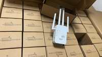 Extensor WiFi de 300Mbps para Interiores/Exteriores, Doble Banda 2.4GHz, Amplificador de Red IP 4G 3G, 4 Puertos Ethernet para el Hogar