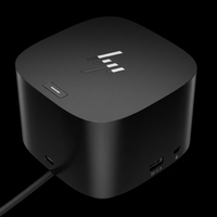 Station d'accueil HP Thunderbolt 280W G4 avec câble combo, port Thunderbolt 4 prenant en charge l'affichage multi-4K