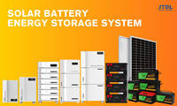 Batterie Lithium LiFePo4 Empilable avec Onduleur 30.72kWh-61.44kWh IP65 Haute Tension Tout-en-un pour Stockage d'Énergie Solaire Hybride Domestique