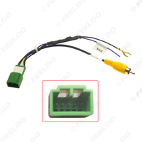 Adaptateur de fil inversé pour voiture 10Pin Male Car Camera Video Plug RCA Cable for Suzuki (08-19) Radio Dash Frame