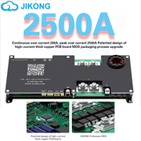 JKBMS 200A QB2A8S20P Balanceador Activo Inteligente 3S/8S 12V/36V LiFePO4 Protección de Batería Bluetooth RS485 Arranque de Coche Jikong 2500A CE