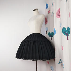 <span class=keywords><strong>Robe</strong></span> de bal blanche courte sous-jupe pour enfant, <span class=keywords><strong>jupon</strong></span> Cosplay en mousseline de soie à deux os, <span class=keywords><strong>jupon</strong></span> de Ballet Lolita, <span class=keywords><strong>Rockabilly</strong></span>, Crinoline - Product Image 5