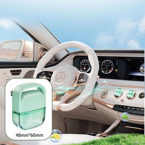 Ambientador de coche personalizado Botella de vidrio mas nueva perfume de coche clip para ventilación de ambientador de coche - Product Image 3