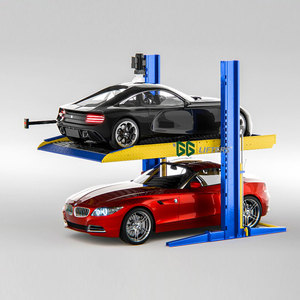 Hai Tầng 2 cấp xe nâng vô hình ngầm nhà để xe thiết bị đỗ xe thang máy thang máy để lưu trữ xe an toàn - Product Image 4